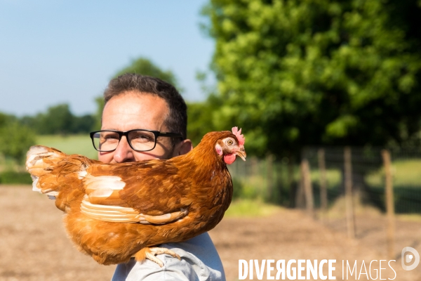 Elevage de poules pondeuses