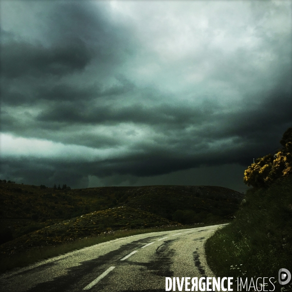 Orage en Ardèche Cévenole