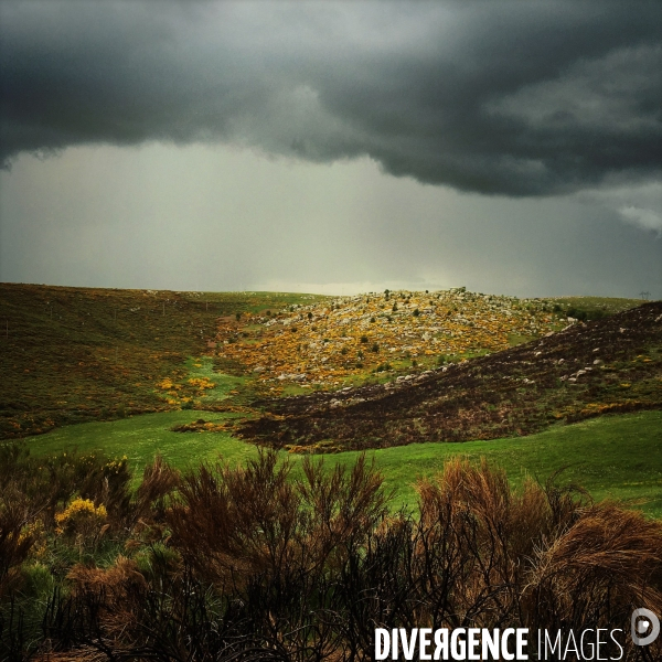 Orage en Ardèche Cévenole