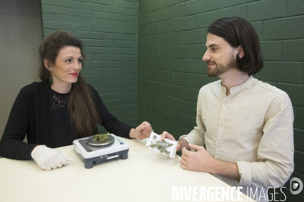 Deux boutiques vendent du cannabis sans thc