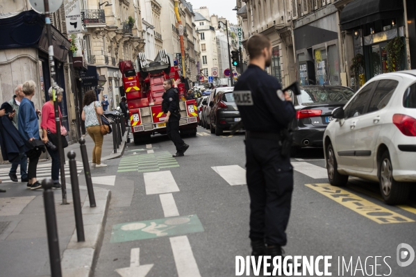 Prise d otage rue des petites écuries Paris