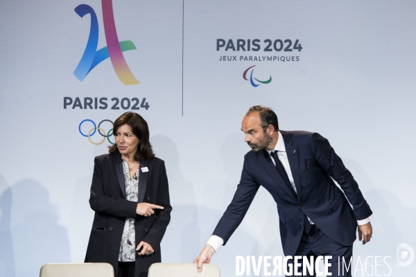 Signature du protocole d organisation des Jeux Olympiques et Paralympiques 2024