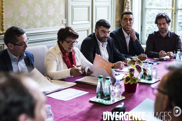 Stéphane Travert reçoit la FNSEA