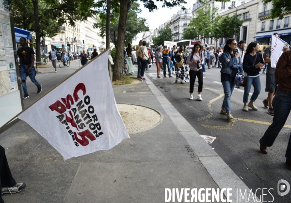 Marche citoyenne Vintimille-Londres pour l accueil des migrants.