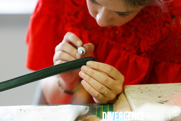 Ecole Boudard de Montbéliard, formation maroquinerie