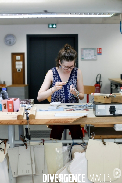 Ecole Boudard de Montbéliard, formation maroquinerie