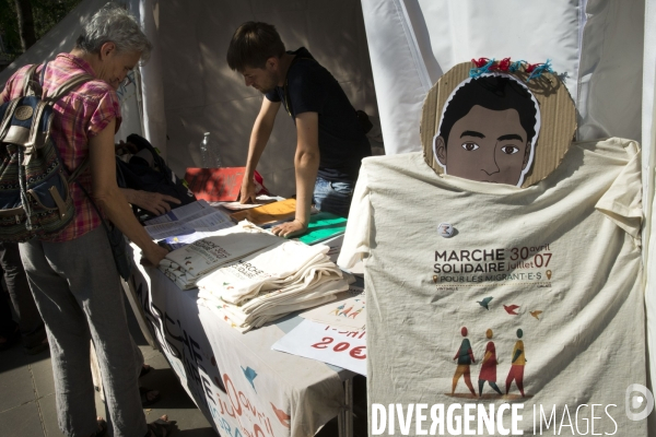Journée mondiale des réfugiés à Paris