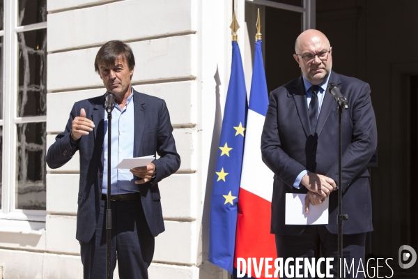 Réunion de sortie du Glyphosate entre syndicats, ministères et industriels.