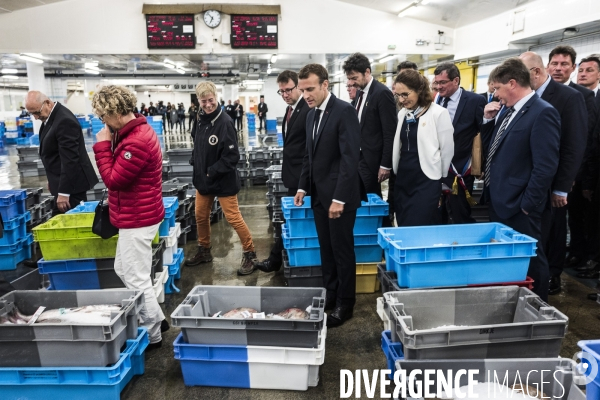 Emmanuel Macron, Finistère.
