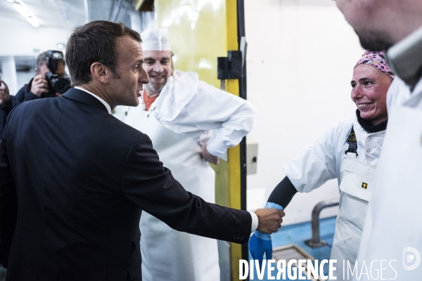 Emmanuel Macron, Finistère.