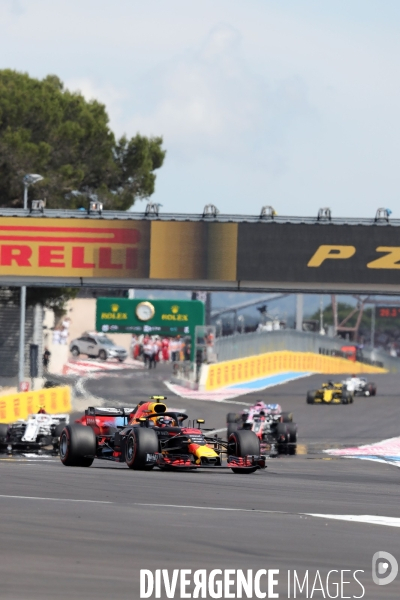 Grand prix de France F1.Course.