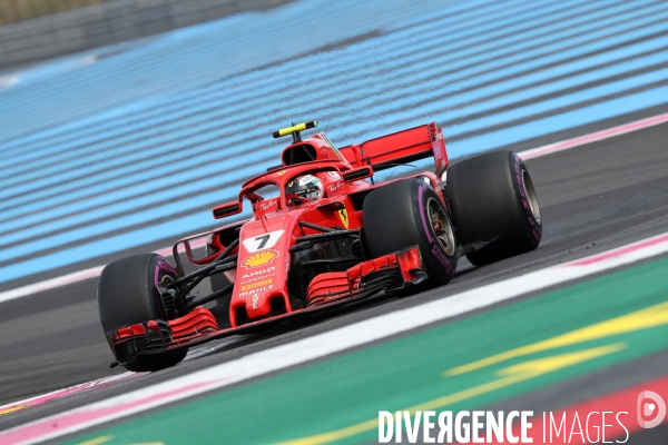 Grand prix de France F1.Course.