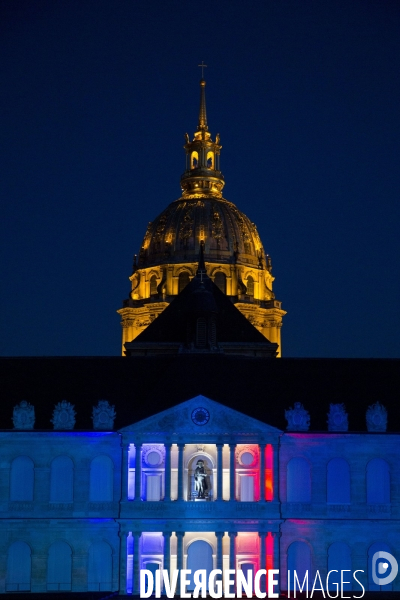 Spectacle La nuit aux Invalides dans la cour d honneur de l Hôtel des Invalides.