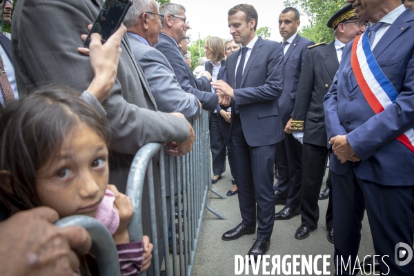 Emmanuel Macron en Vendée, hommage à Clemenceau