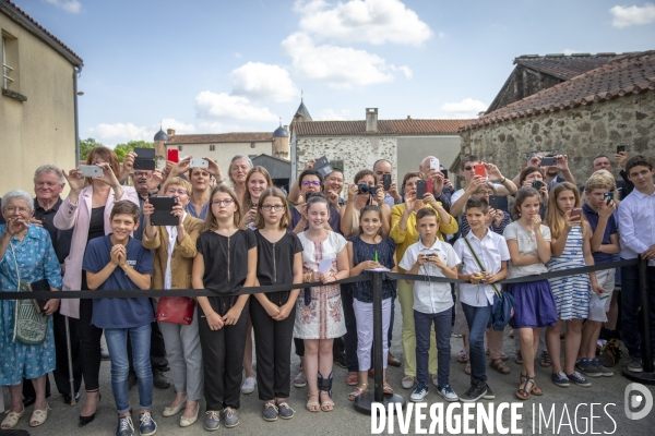Emmanuel Macron en Vendée, hommage à Clemenceau
