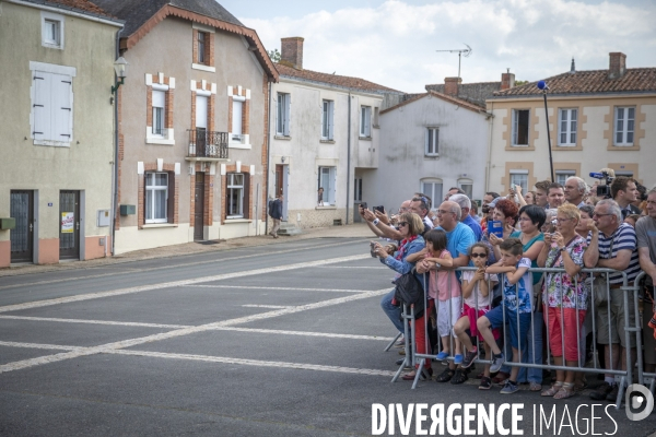 Emmanuel Macron en Vendée, hommage à Clemenceau