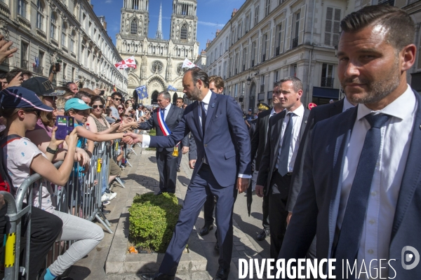 Edouard Philippe à la Fête de Jeanne d Arc à Orléans