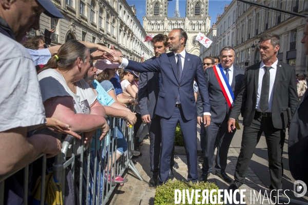 Edouard Philippe à la Fête de Jeanne d Arc à Orléans