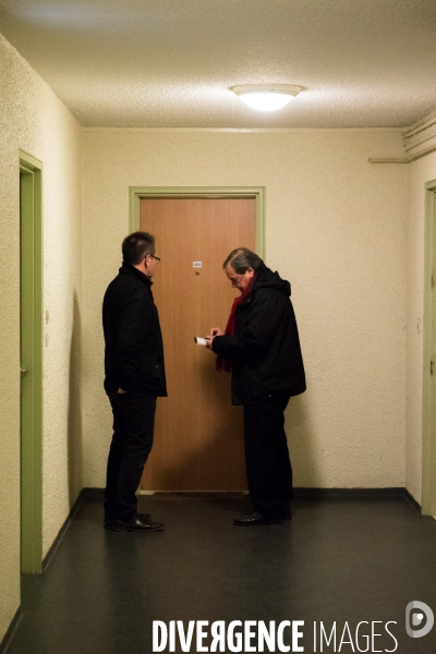 En tournée avec les militants de la France Insoumise