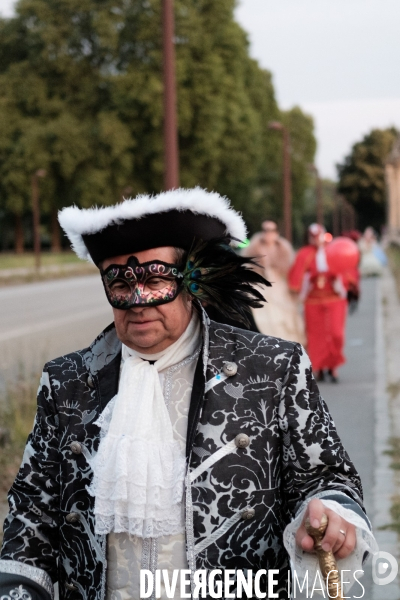 Sortie de bal au Château de Versailles