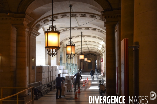 Déménagement du Palais de justice de Paris