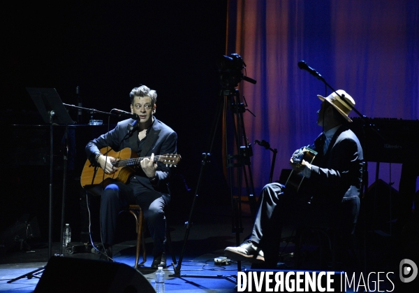 Benjamin BIOLAY et Melvil POUPAUD en concert pour SONGBOOK.