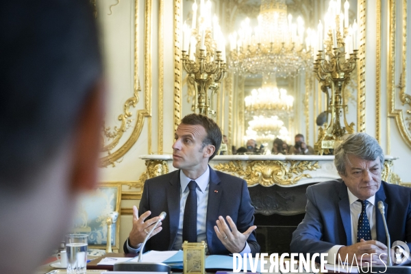 Macron: Conseil présidentiel des Villes autour du plan Borloo