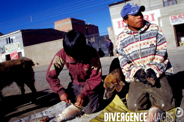 Les enfants travaileurs de Potosi - Bolivie