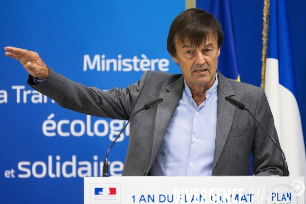 Conférence de presse de Nicolas HULOT