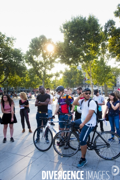 Grève des livreurs à vélo