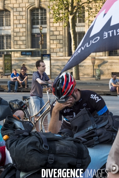 Grève des livreurs à vélo