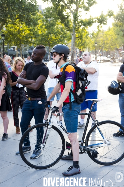 Grève des livreurs à vélo