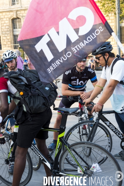 Grève des livreurs à vélo