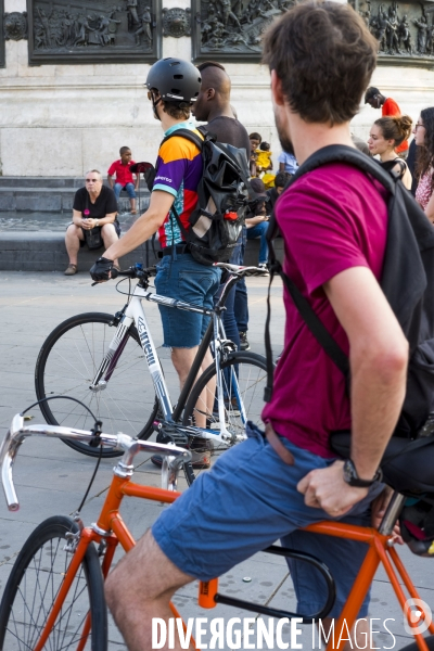 Grève des livreurs à vélo