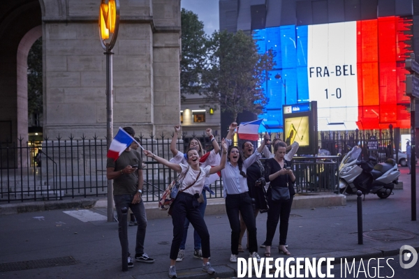 Qualification de la France en demi-finale Coupe du monde 2018