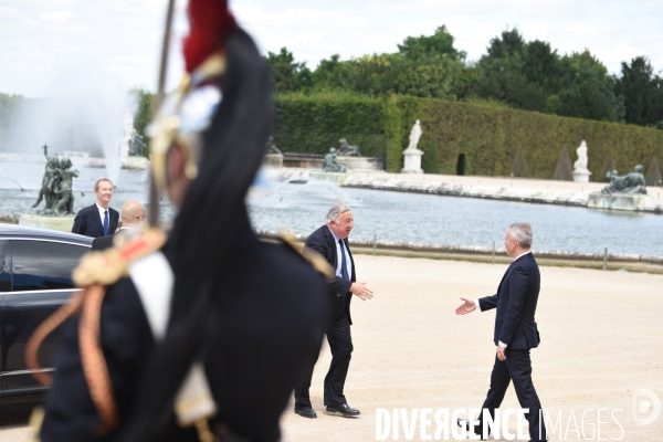 Emmanuel Macron devant le Congrès à Versailles