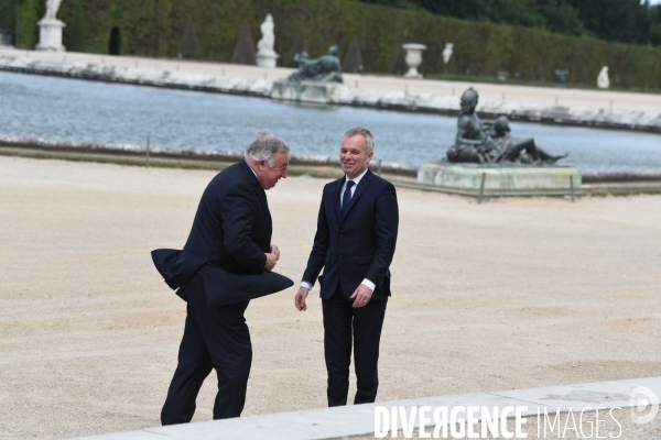 Emmanuel Macron devant le Congrès à Versailles