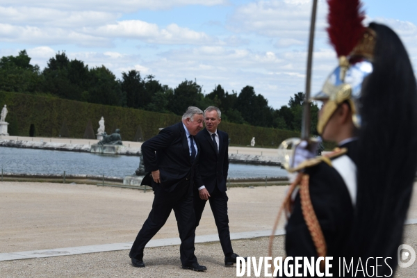 Emmanuel Macron devant le Congrès à Versailles