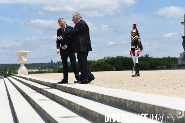 Emmanuel Macron devant le Congrès à Versailles