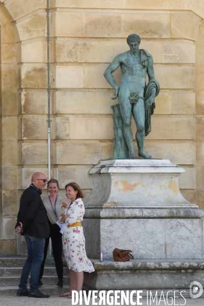 Emmanuel Macron devant le Congrès à Versailles