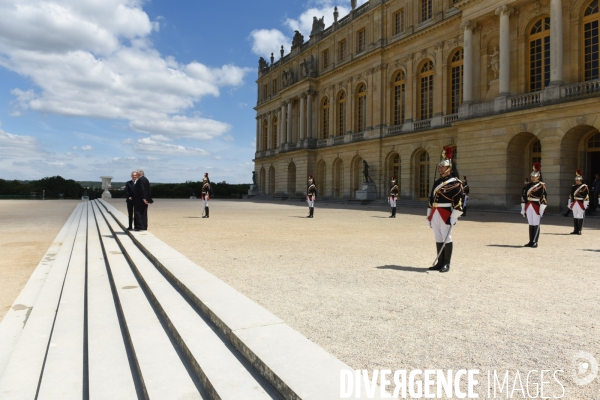 Emmanuel Macron devant le Congrès à Versailles