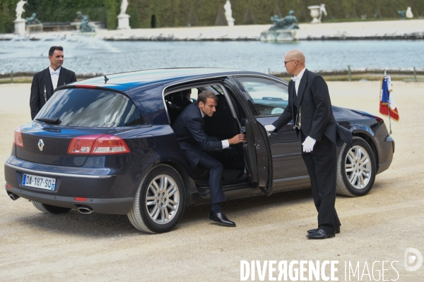 Emmanuel Macron devant le Congrès à Versailles