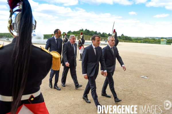 Emmanuel Macron devant le Congrès à Versailles