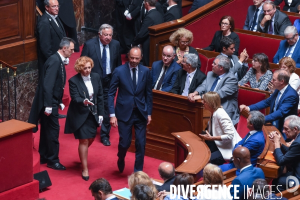 Emmanuel Macron devant le Congrès à Versailles