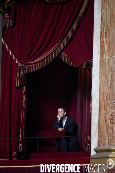 Emmanuel Macron devant le Congrès à Versailles