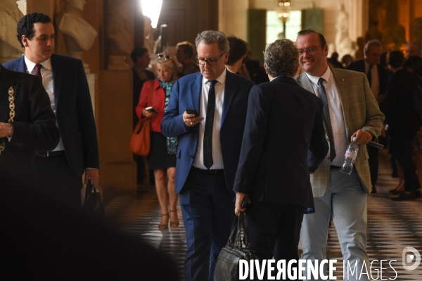 Emmanuel Macron devant le Congrès à Versailles