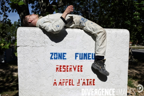 Les jeunes de l association Appel d Aire