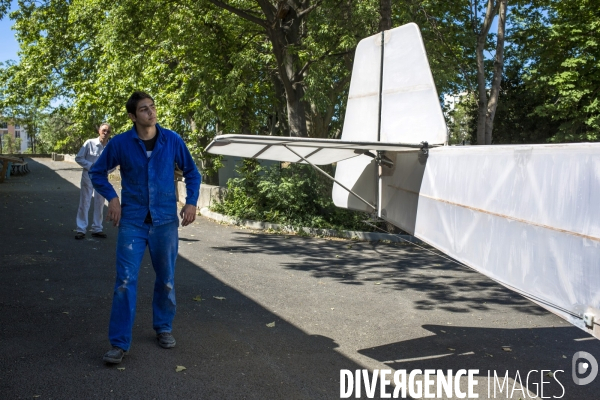 Les jeunes de l association Appel d Aire