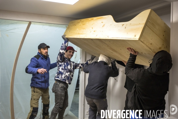 Les jeunes de l association Appel d Aire