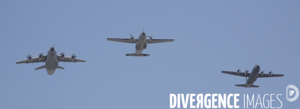 Defile du 14 juillet dans les airs